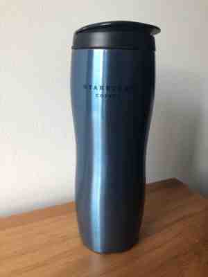 Starbucks 2008 Stainless Steel 16oz Vacuum Cup Thermos Coffee Mug With Lid - Sold on eBay Nov, 11th 2018 for $13.00