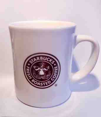 STARBUCKS COFFEE MUG MARKED FRESH ROASTED -  BROWN AND GREEN MERMAID LOGO 2008 - Sold on eBay Nov, 10th 2018 for $19.99