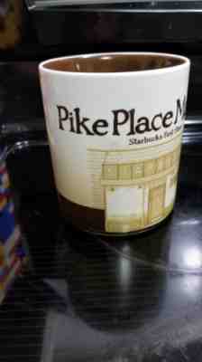 Starbucks Coffee Mug Pike Place Market 1st Store Collectors Series 16 fl oz 2008 - Sold on eBay Nov, 9th 2018 for $11.50