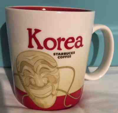 NEW 2012 Starbucks KOREA Coffee Mug 16 oz  - Sold on eBay Nov, 18th 2018 for $19.99