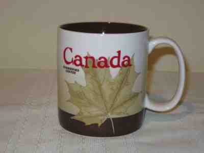 Starbucks Canada Brown Icon City Series 2009 16 oz Coffee Cup Mug - Sold on eBay Nov, 17th 2018 for $15.00
