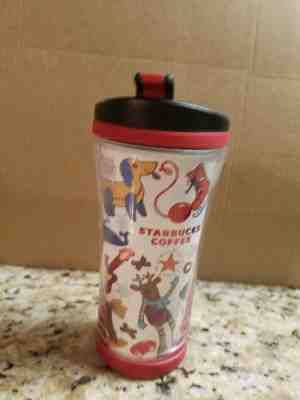 Starbucks Collectible Christmas Winter Travel Mug Tumbler 8 Oz. Coffee Mug 2009 - Sold on eBay Nov, 17th 2018 for $8.99