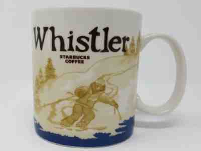 Starbucks Mug Whistler Canada Coffee Collector City Series Icon Blue 16oz 2009 - Sold on eBay Nov, 17th 2018 for $39.99