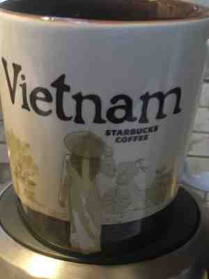 Starbucks Hanoi Vietnam 2009 Collectors Series Coffee Mug 16 fl oz - Sold on eBay Nov, 16th 2018 for $30.00
