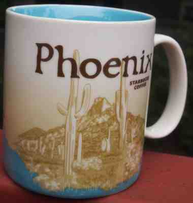 Starbucks coffee 2009 Phoenix Collectible Mug 16 oz. Coffee Cup NEW WITH TAG - Sold on eBay Nov, 15th 2018 for $20.00