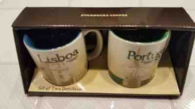 Starbucks Portugal And Lisbon Demitasse Global Icon Mug Set  - Sold on eBay Nov, 14th 2018 for $28.95