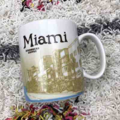 Starbucks Coffee MIAMI City Mug Collector Series 16 oz 2009 Java - Sold on eBay Nov, 14th 2018 for $15.30
