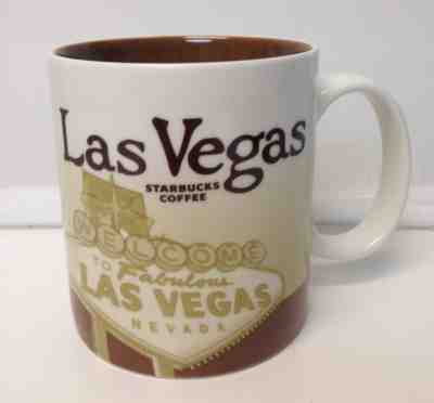 STARBUCKS LAS VEGAS 2009 BROWN COLLECTORS SERIES COFFEE MUG EUC - Sold on eBay Nov, 14th 2018 for $19.99