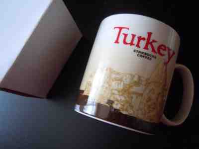 STARBUCKS TURKEY MUG, COLLECTOR SERIES, BRAND NEW. NEVER USED, HTF! - Sold on eBay Nov, 14th 2018 for $24.95