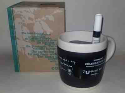 Starbucks Design Your Own Coffee Mug 18 oz with Pen BNIB - Sold on eBay Nov, 14th 2018 for $10.15