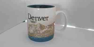 Starbucks Denver 2009 Global Icon Collector Series Coffee Cup Mug 16 oz - Sold on eBay Nov, 12th 2018 for $6.50