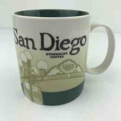 Starbucks San Diego 2009 City Icon Series Collection Collector Coffee Mug - 16oz - Sold on eBay Nov, 11th 2018 for $22.99