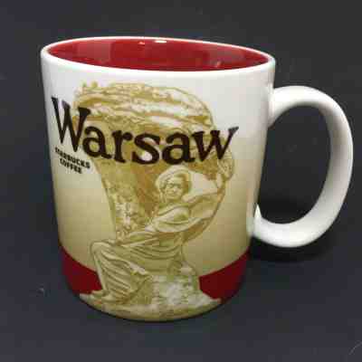 2010 Starbucks Warsaw Coffee Mug Cup City Icon Series Collection 16oz MINT !! - Sold on eBay Nov, 17th 2018 for $24.86