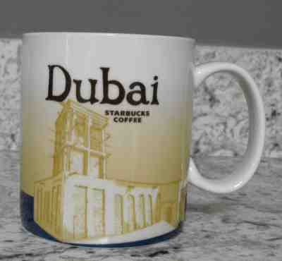 STARBUCKS COFFEE 2010 DUBAI COLLECTOR SERIES 16OZ COFFEE MUG SKU 11001226 - Sold on eBay Nov, 16th 2018 for $9.99