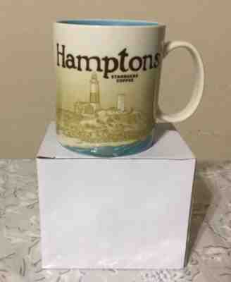 Starbucks Coffee "Hamptons" Mug.Collectors series16 0z. Ceramic Mug.Hard to find - Sold on eBay Nov, 15th 2018 for $54.95