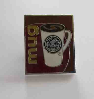XNice STARBUCK’S 2010 EMPLOYEE Mug W/Logo Lapel Pin (AP285 - Sold on eBay Nov, 14th 2018 for $2.95
