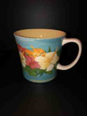Starbucks Hawaiian Hibiscus Flowers Mug Bone China 2010 Rare HTF - Sold on eBay Nov, 13th 2018 for $11.99
