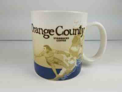2010 Collector's Coffee Cup Starbucks Icon Orange County Mug Surfer Surfing - Sold on eBay Nov, 13th 2018 for $20.00