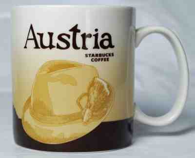 Starbucks Global Icon City Series Mug Austria Brand 16oz - Sold on eBay Nov, 12th 2018 for $24.99