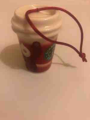 Starbucks Coffee Christmas Ornament Holiday 2010 To Go Coffee Cup Mug NEW - Sold on eBay Nov, 11th 2018 for $5.00