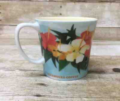 2010 Starbucks Hawaii 14 Ounce Hibiscus Flower Coffee Tea Cup Mug Used - Sold on eBay Nov, 11th 2018 for $10.00