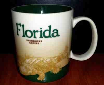 2011 STARBUCKS Florida Series Oversized 16 Oz Coffee Mug in Mint Condition - Sold on eBay Nov, 18th 2018 for $19.99