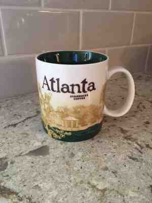 Starbucks 2011 16 fl Oz ATLANTA Coffee/Tea Mug Cup - Sold on eBay Nov, 17th 2018 for $12.00