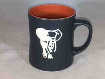 Starbucks Laser Etched ELEPHANT 16 oz Mug Orange Interior Kenya 2011