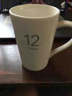 Starbucks Ceramic White Coffee Tea Mug Cup 12 TALL Collectible 2011 - Sold on eBay Nov, 12th 2018 for $5.50