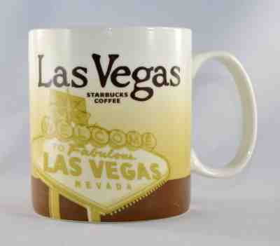 Starbucks Las Vegas Global Icon City Collector Series Coffee Mug Cup 16 oz 2011 - Sold on eBay Nov, 12th 2018 for $19.95