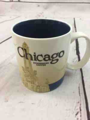 Starbucks Chicago 2011 Global Icon Collector Series 16 oz Coffee Mug - Sold on eBay Nov, 11th 2018 for $14.95