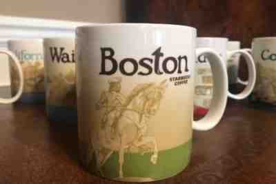Starbucks Coffee Mug Cup 2011 16oz BOSTON Collectors Paul Revere - Sold on eBay Nov, 11th 2018 for $25.00