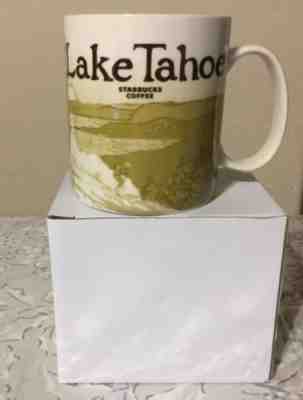 New~Starbucks Lake Tahoe Global Icon Mug Collector Series 16 oz Cup 2012 - Sold on eBay Nov, 15th 2018 for $34.00