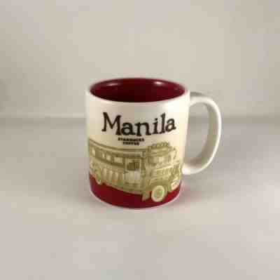 Starbucks Coffee Cup Mug Manila 2012 Global Icon 3oz - Sold on eBay Nov, 14th 2018 for $7.50
