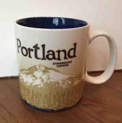 Starbucks Coffee Portland OR Mug 16 oz City Collectors Series 2012 - Sold on eBay Nov, 14th 2018 for $34.99