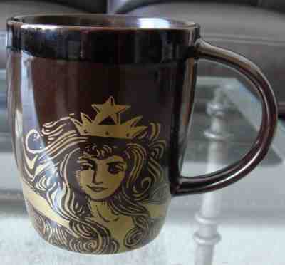 Starbucks Brown Siren Anniversary Mug - 2012 - Sold on eBay Nov, 14th 2018 for $6.00