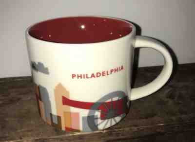 Starbucks "You are Here" Collection Philadelphia Mug 2012 EUC - Sold on eBay Nov, 13th 2018 for $12.79