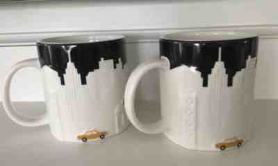 2 Starbucks New York City Relief Mugs 2012 UNUSED - Sold on eBay Nov, 13th 2018 for $25.00