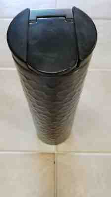 Starbucks 2012 Hammered Stainless Steel To Go Tumbler Travel Commuter 16 Oz Mug - Sold on eBay Nov, 13th 2018 for $14.99