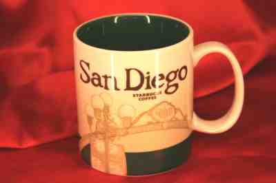 Starbucks 16 oz San Diego Collectors City Series Coffee Mug Icon Cup 2012 b3 - Sold on eBay Nov, 12th 2018 for $24.95