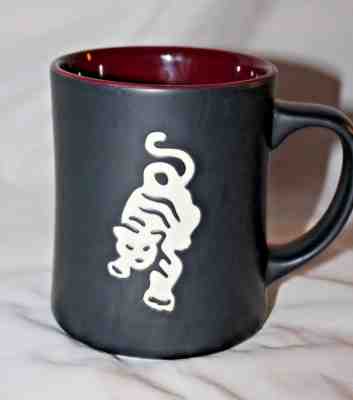 Starbucks Black Matte Sumatra Tiger Mug 2012 Maroon New Bone China Coffee - Sold on eBay Nov, 11th 2018 for $15.00