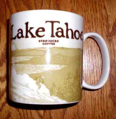 STARBUCKS LAKE TAHOE COFFEE MUG - GLOBAL ICON SERIES 2012 - EXCELLENT - NWOB - Sold on eBay Nov, 9th 2018 for $29.95