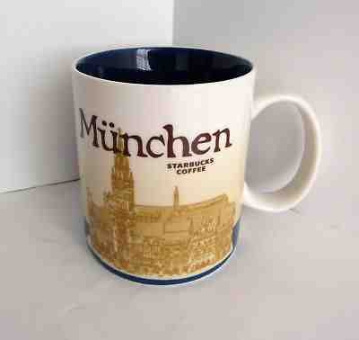 STARBUCKS ~ MUNCHEN MUNICH GERMANY MUG - GLOBAL ICON SERIES -   2013 -  EX COND - Sold on eBay Nov, 16th 2018 for $22.00