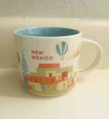 2013 Starbucks you are here New Mexico Mug hot air balloons chili pepper - Sold on eBay Nov, 16th 2018 for $22.00