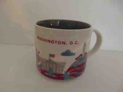2013 STARBUCKS Washington DC Coffee Mug 14 oz You Are Here Collection MINT - Sold on eBay Nov, 15th 2018 for $24.95