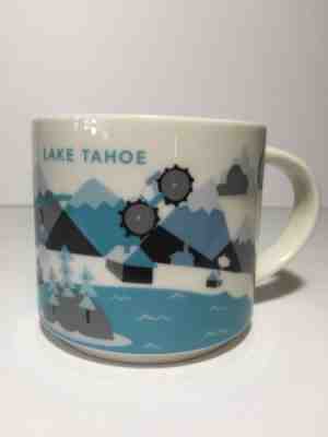 2013 STARBUCKS Lake Tahoe California YOU ARE HERE City Tea Coffee Mug 14oz - Sold on eBay Nov, 15th 2018 for $27.99