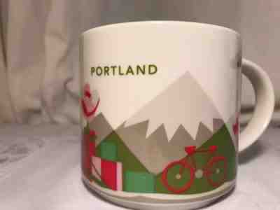 Starbucks PORTLAND Mug • 2013 You are Here Collection 14 oz Porcelain - Sold on eBay Nov, 15th 2018 for $9.25
