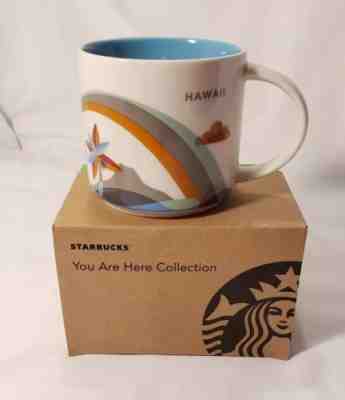 Starbucks Coffee HAWAII You Are Here Mug/Tea Cities 2013  New - Sold on eBay Nov, 14th 2018 for $17.00