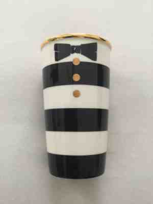 Starbucks Coffee Mug 2013 Alice & Olivia Bowtie Tuxedo Stacey Bendet 12 oz - Sold on eBay Nov, 12th 2018 for $16.98
