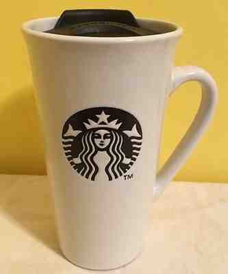 Starbucks Coffee 2013 Travel Mug Siren Mermaid Logo Embossed 16 oz Etched  - Sold on eBay Nov, 12th 2018 for $5.99
